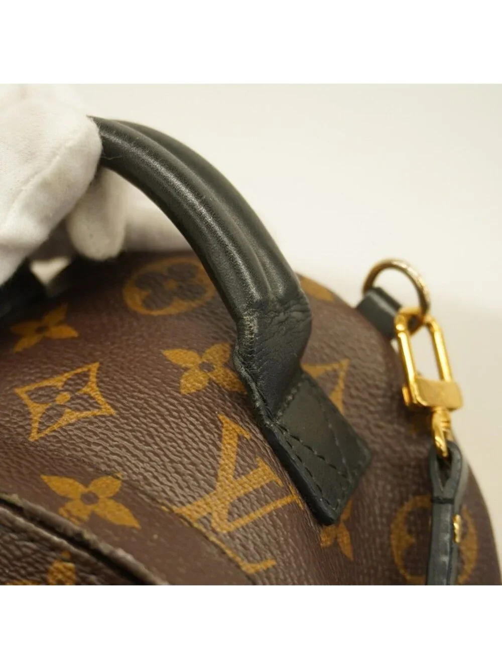 Louis Vuitton Backpack Monogram Palm Spring Mini Brown - Picture 9 of 10